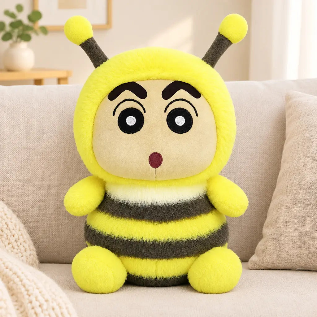 Peluche Abeille Shin Chan 30 cm