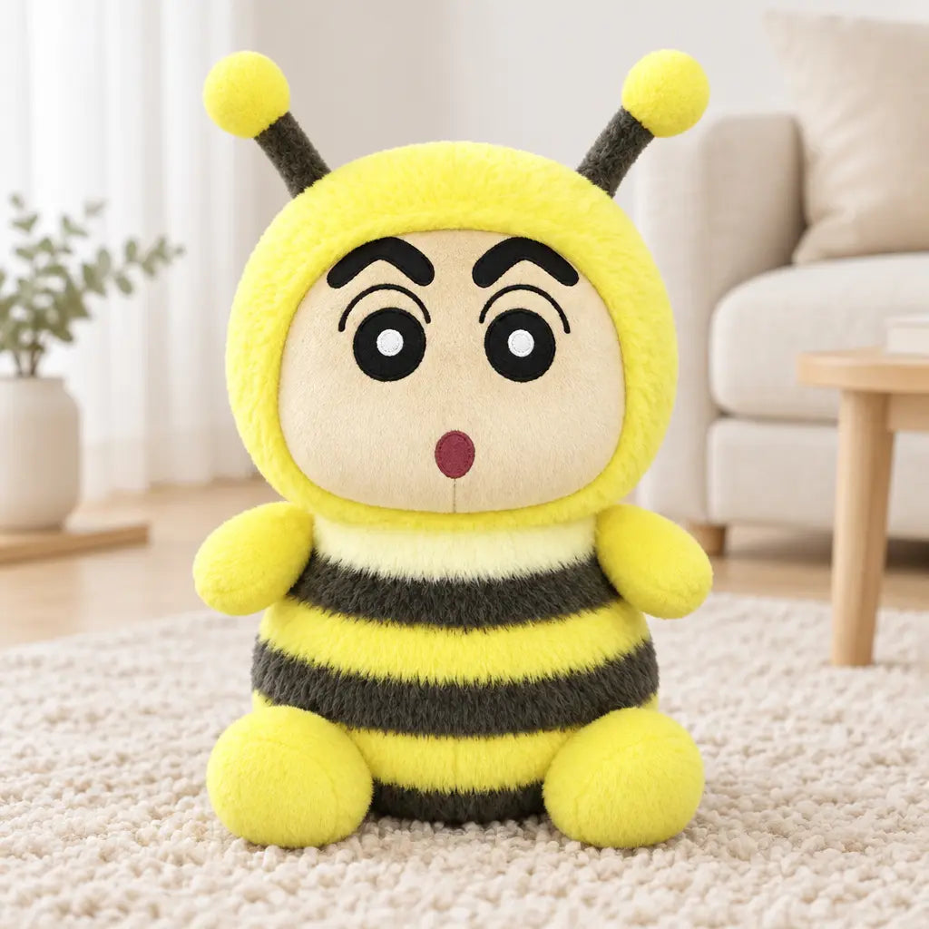 Abeille Shin Chan en version peluche