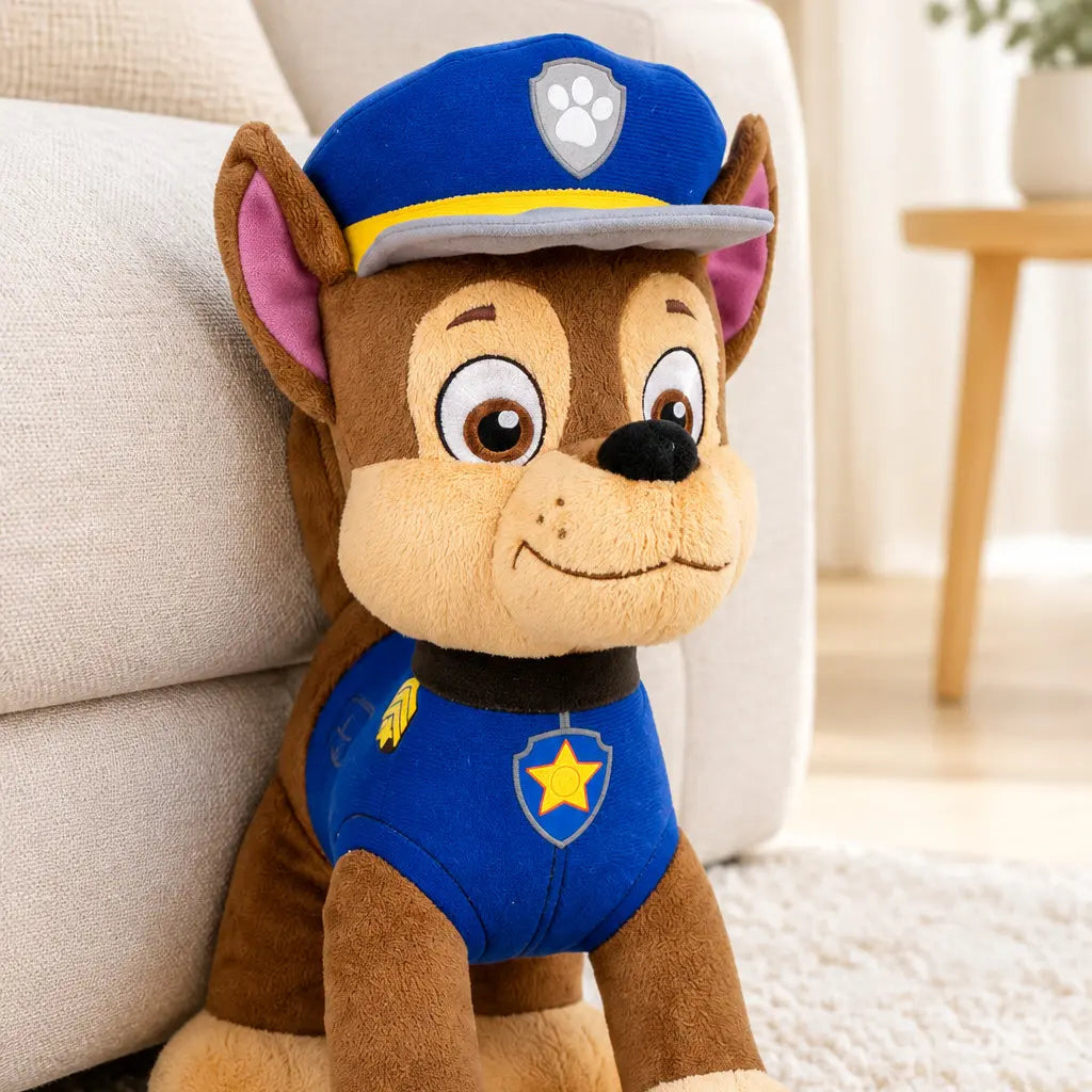 Chase Douce en peluche de l’univers Pat Patrouille