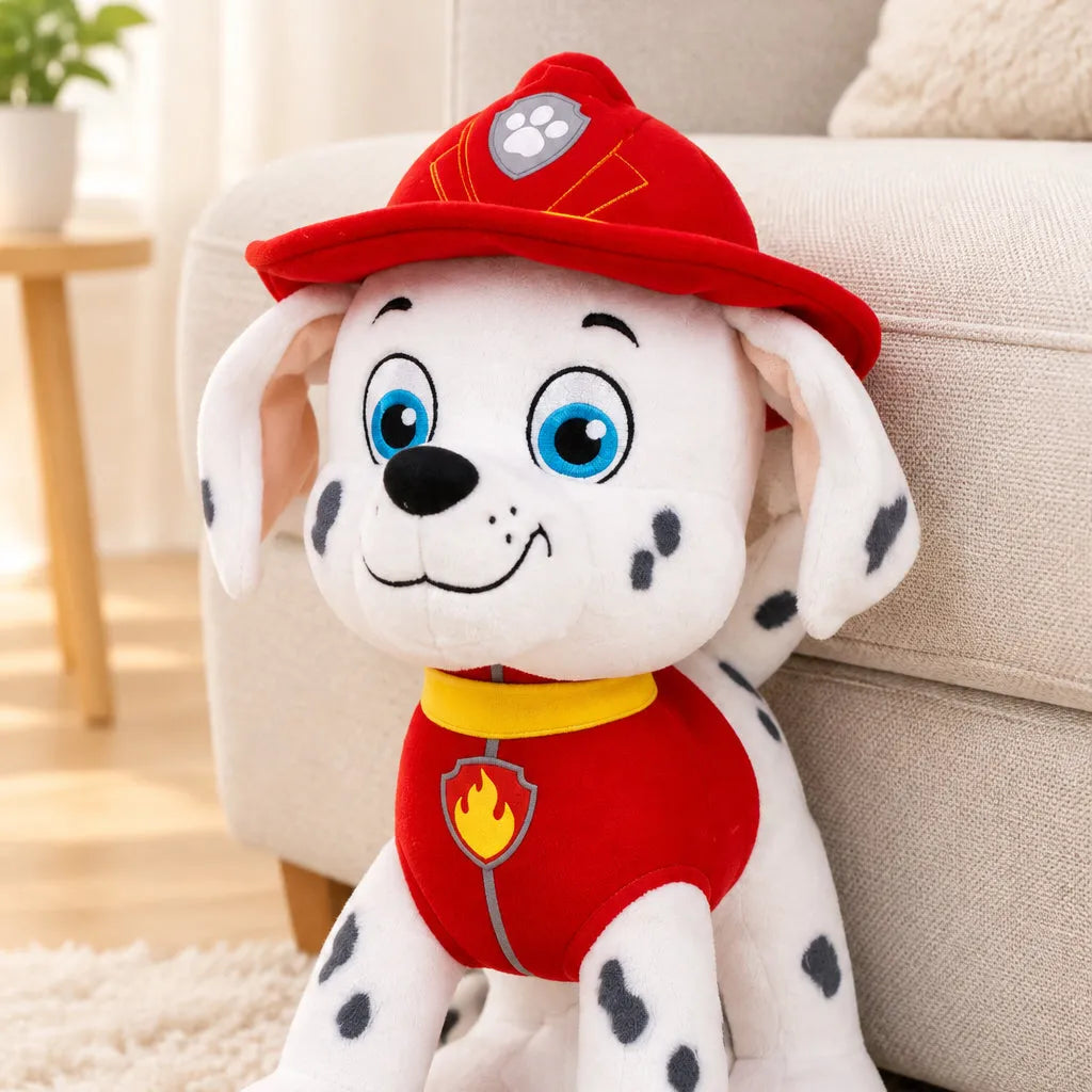 Jouet en peluche représentant Marshall douce de 30 cm, univers Pat Patrouille