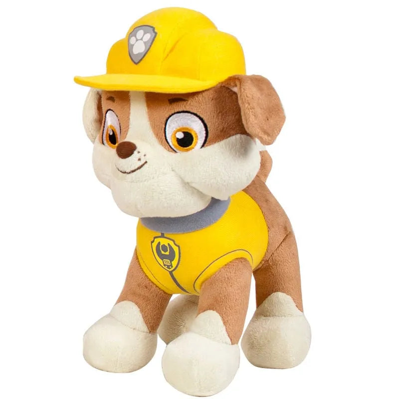 Rubble Douce en peluche de l’univers Pat Patrouille