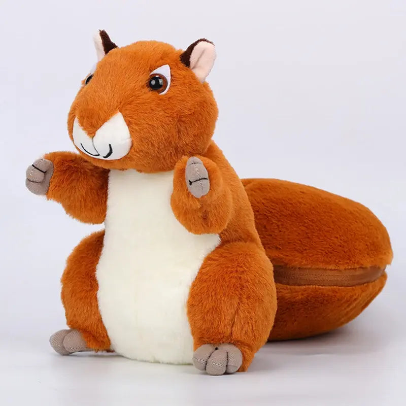 Red squirrel soft toy sales