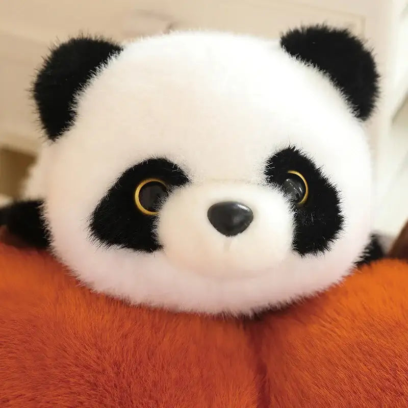 jolie peluche panda reversible