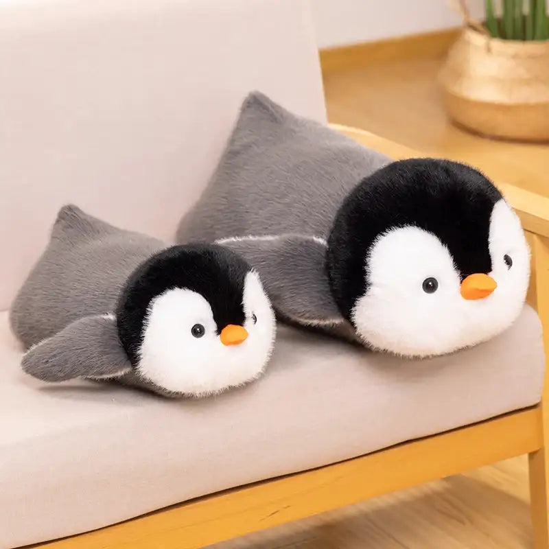 jolie peluche pingouin