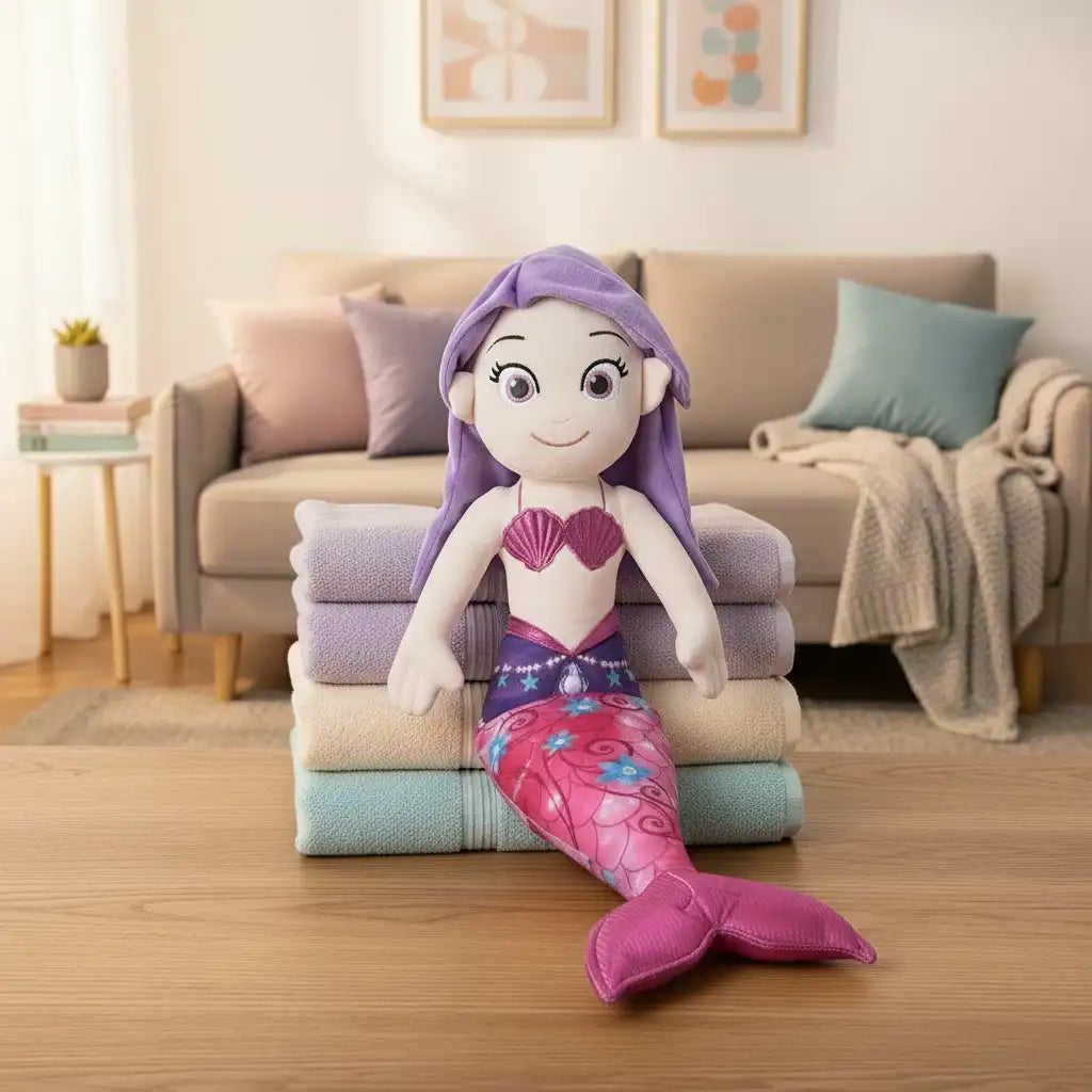 jolie peluche sirene