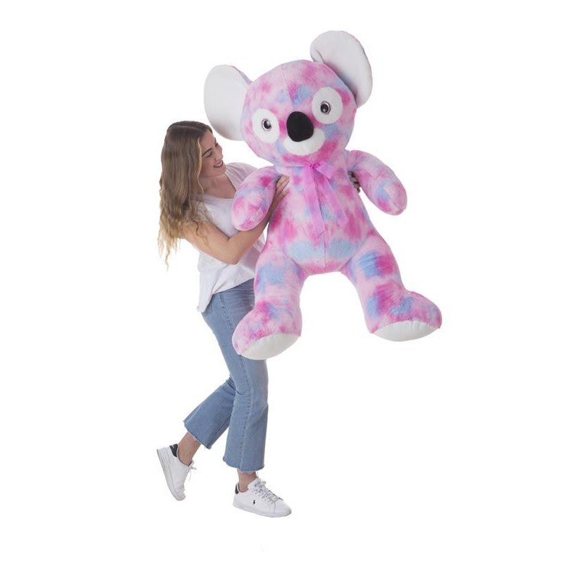 multicolor koala plush toy