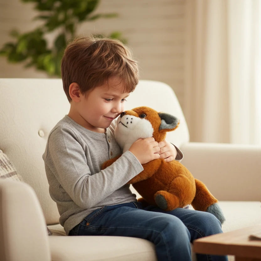 Realistic Fox Plush - 30cm