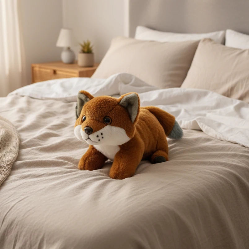 Realistic Fox Plush - 30cm