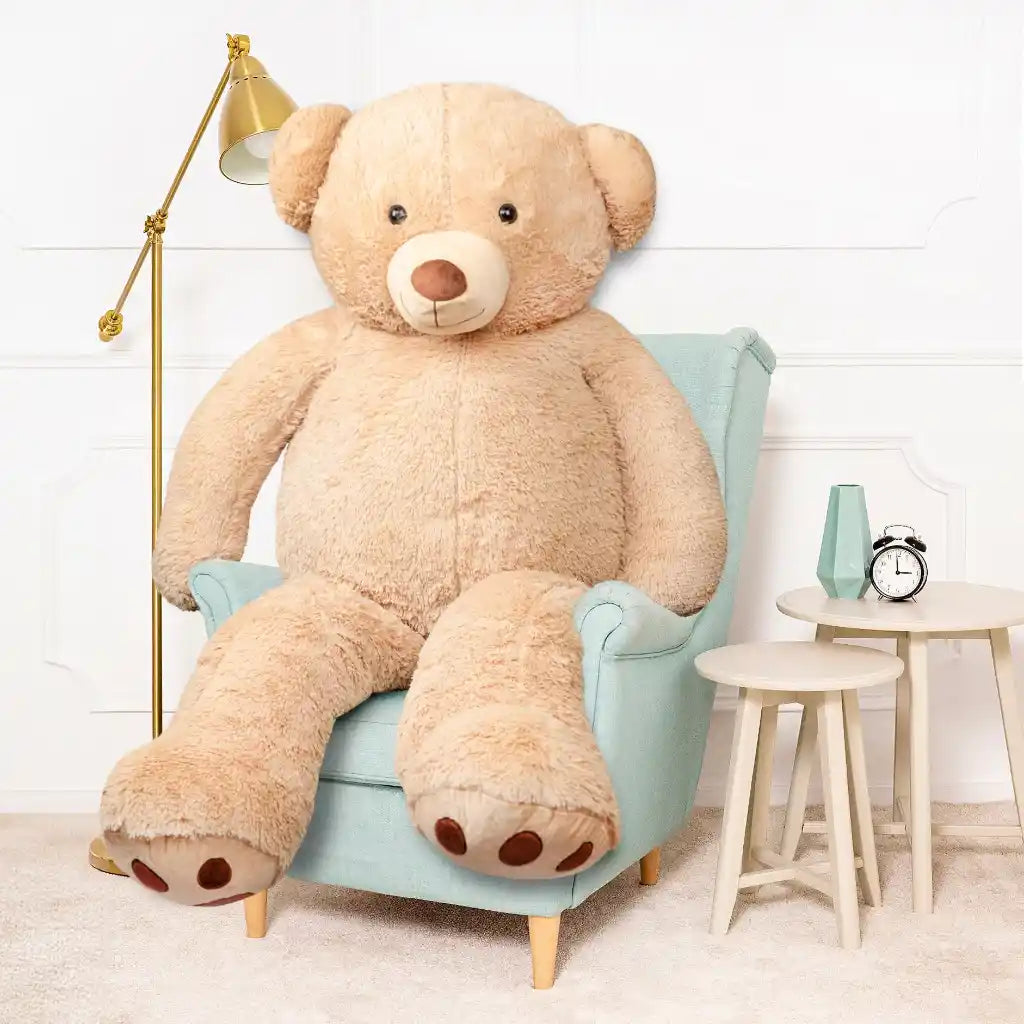 Peluche Ours Souriant - 100 à 190cm
