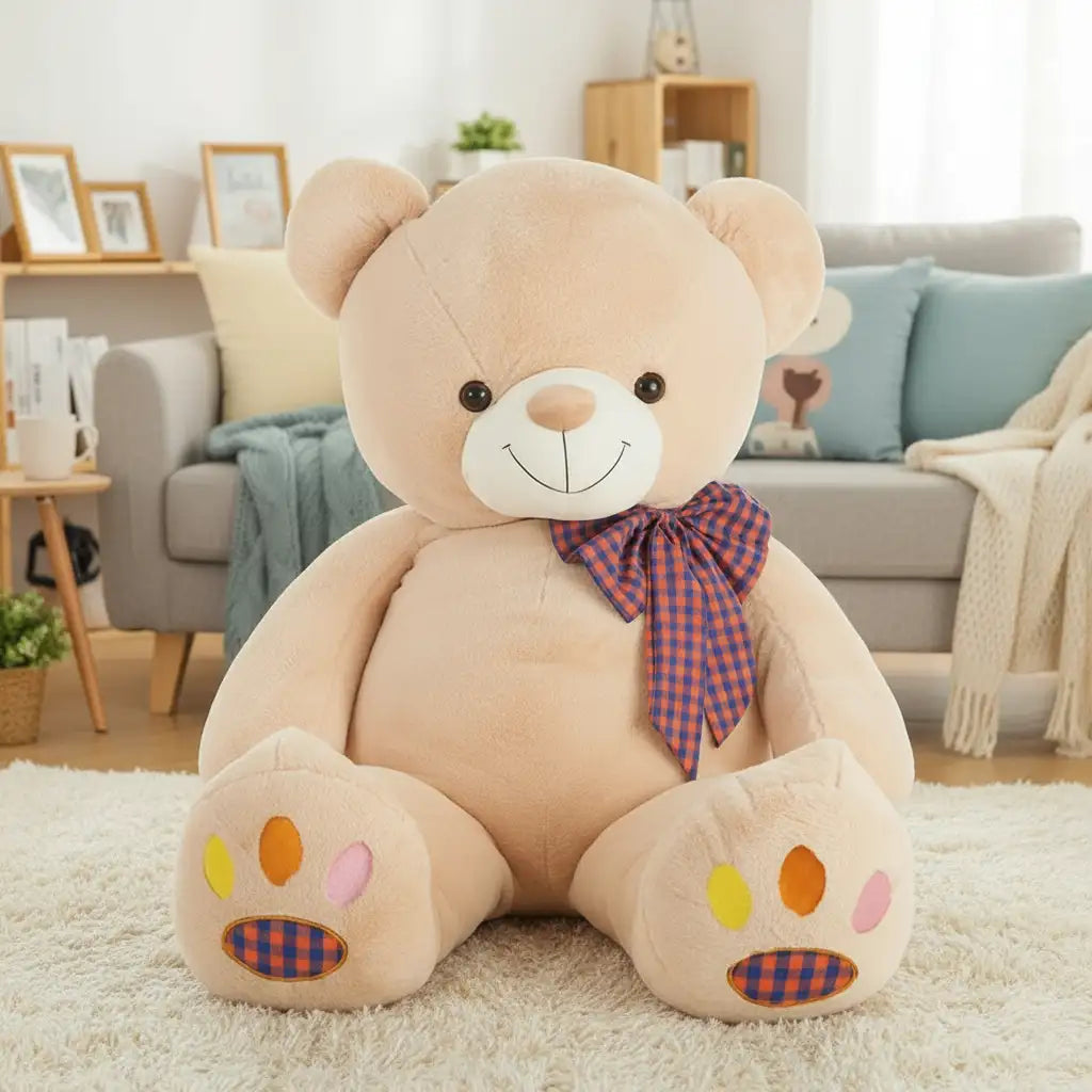 nounours beige 90cm