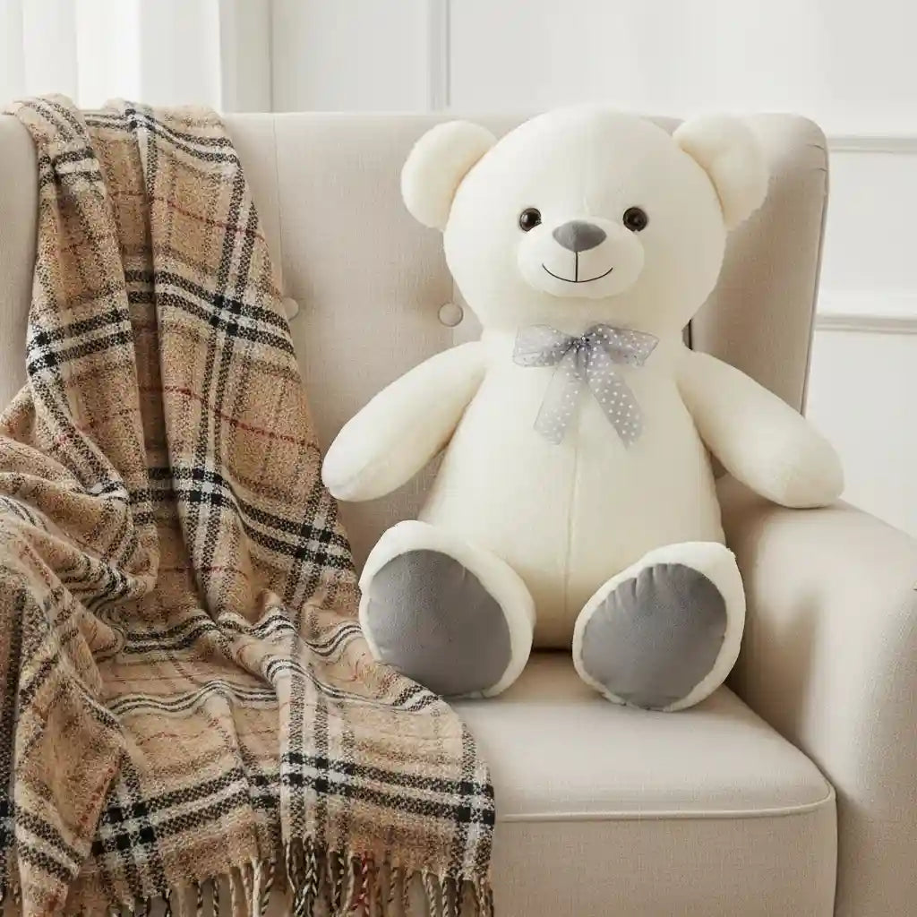 nounours blanco peluche