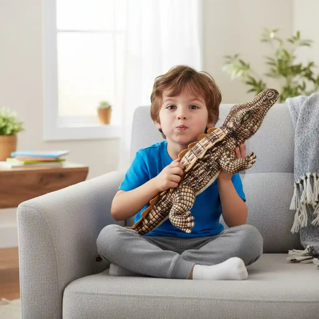 peluche alligator