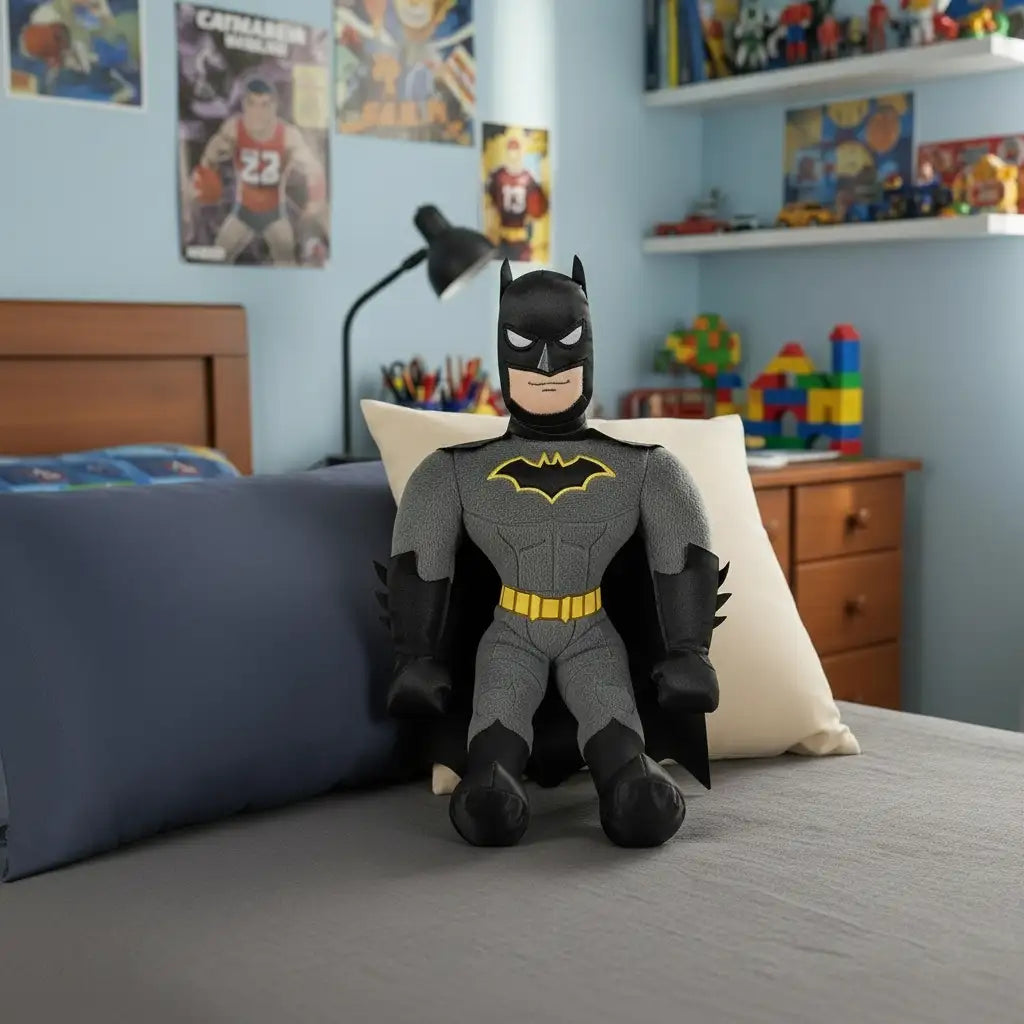 peluche batman noir
