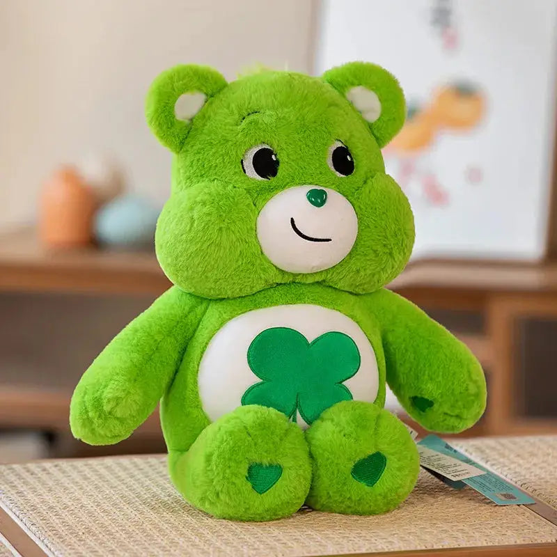 peluche bisounours vert