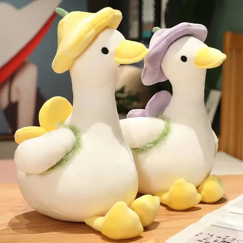 peluche canard cartable