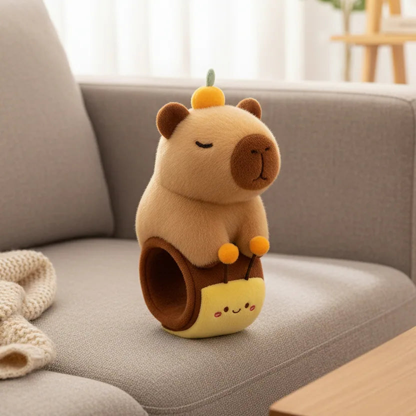 peluche capybara bracelet abeille