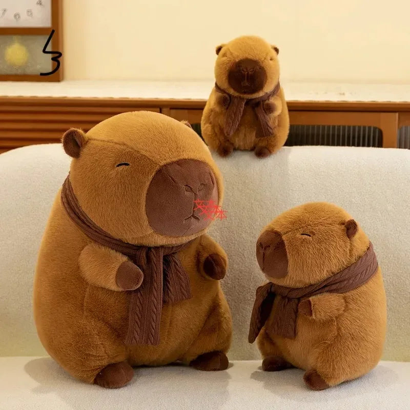peluche capybara chaud