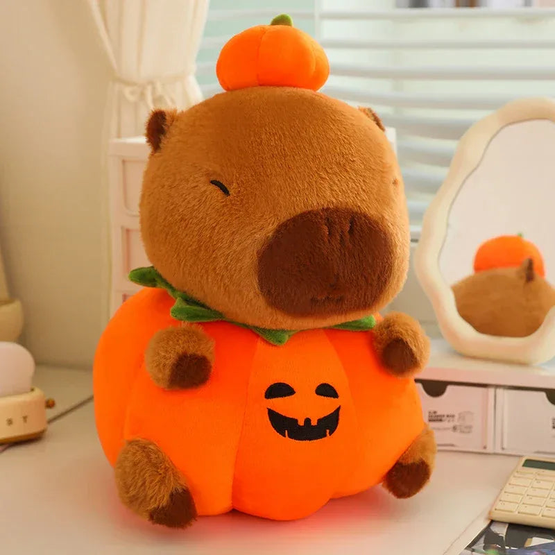 peluche capybara halloween