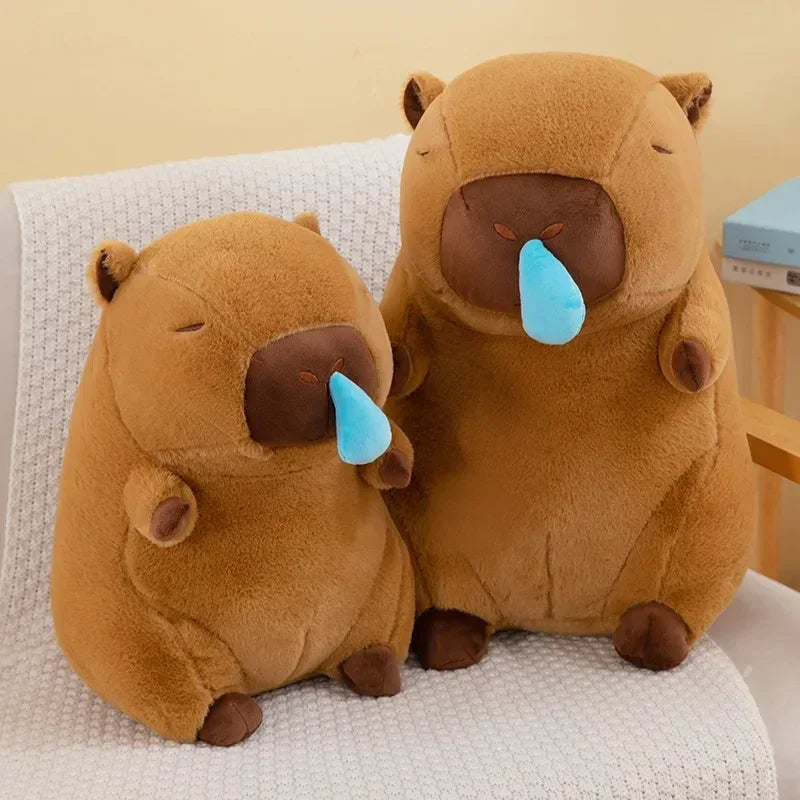 peluche capybara malade