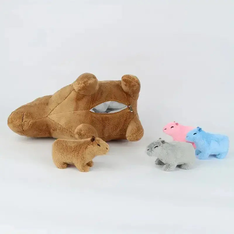 peluche capybara ventre