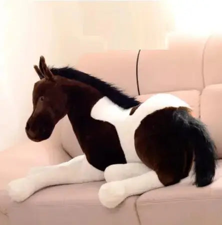 peluche cheval tâcheté