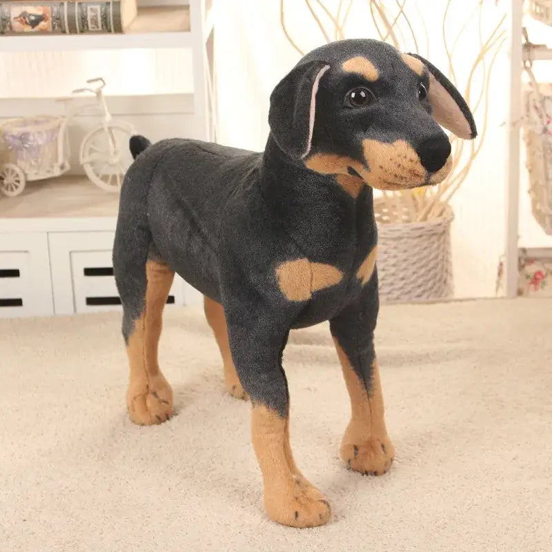 Rottweiler Plush 30 to 70cm Grande Peluche