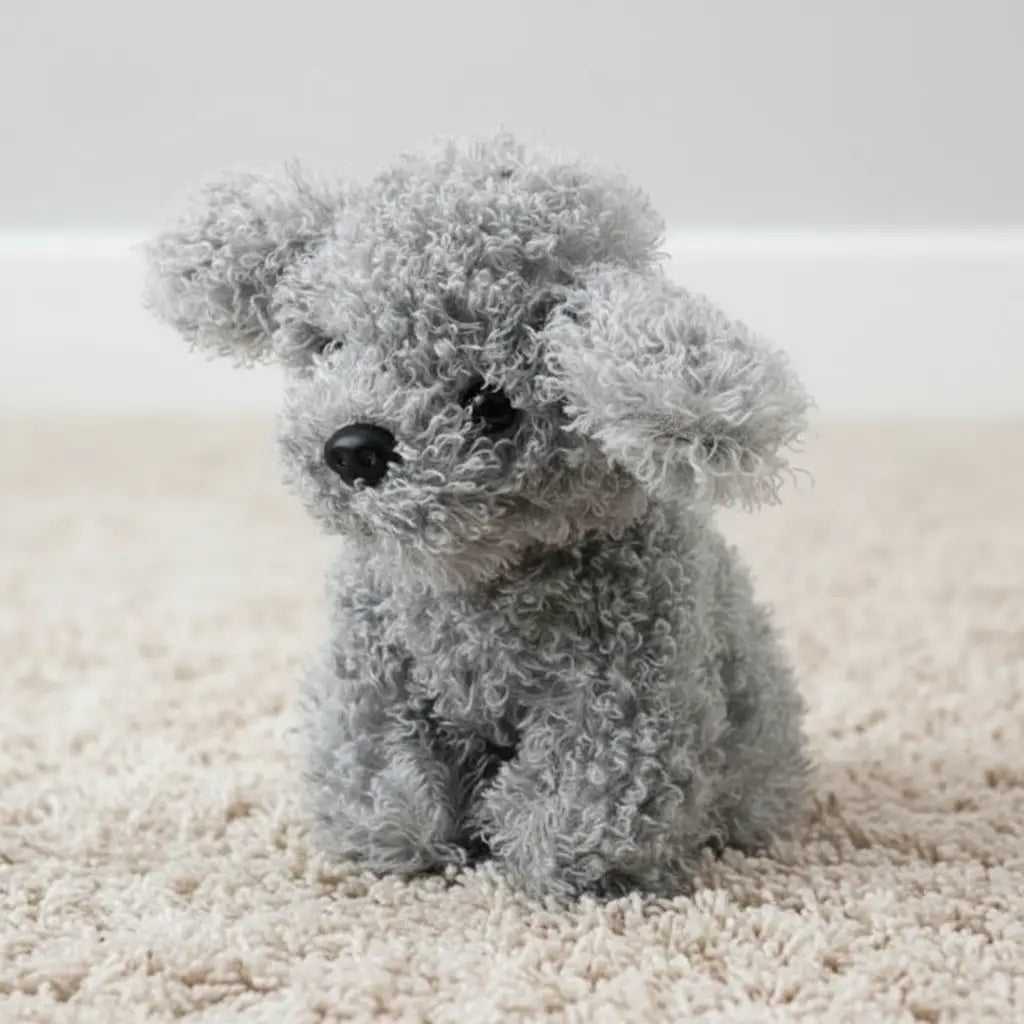 Bichon puppy plush