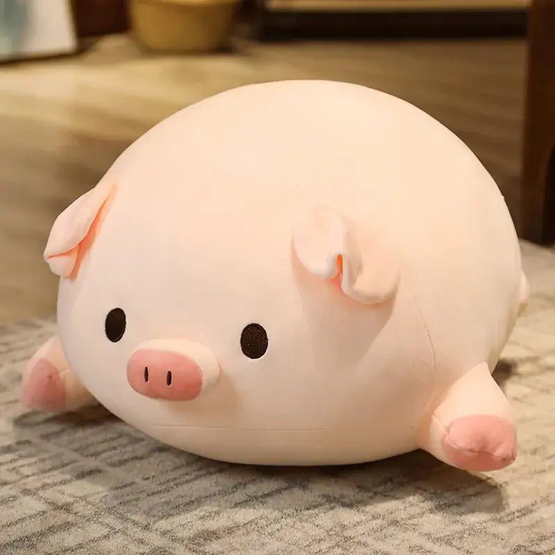 Grosse top peluche cochon