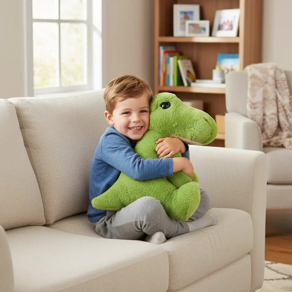 peluche dinosaure doux