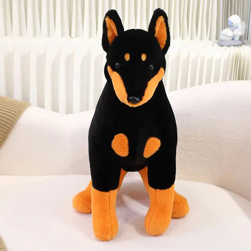 peluche doberman