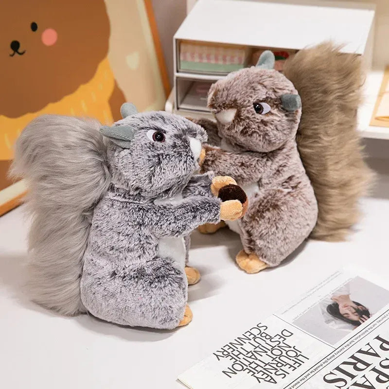 red squirrel plush