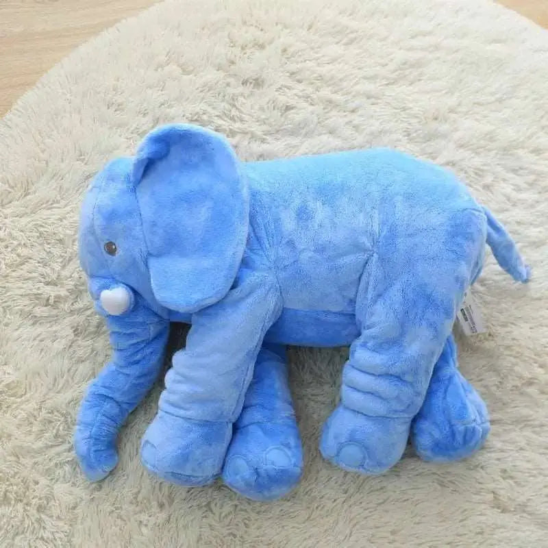 peluche éléphant bleu