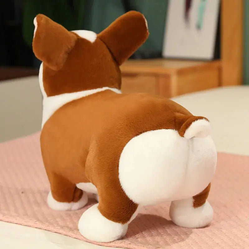 peluche fesses corgi