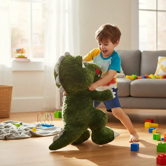 peluche geante dinosaure kawaii