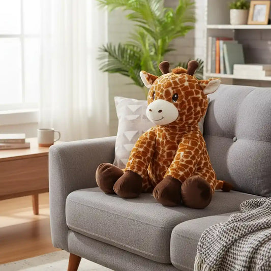 peluche girafe geante