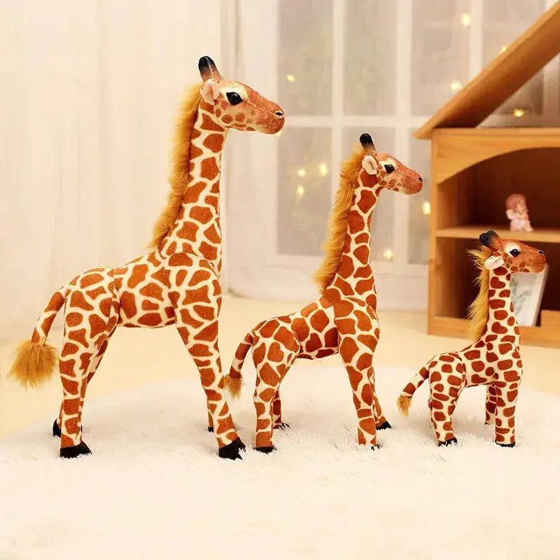 peluche girafe stylée