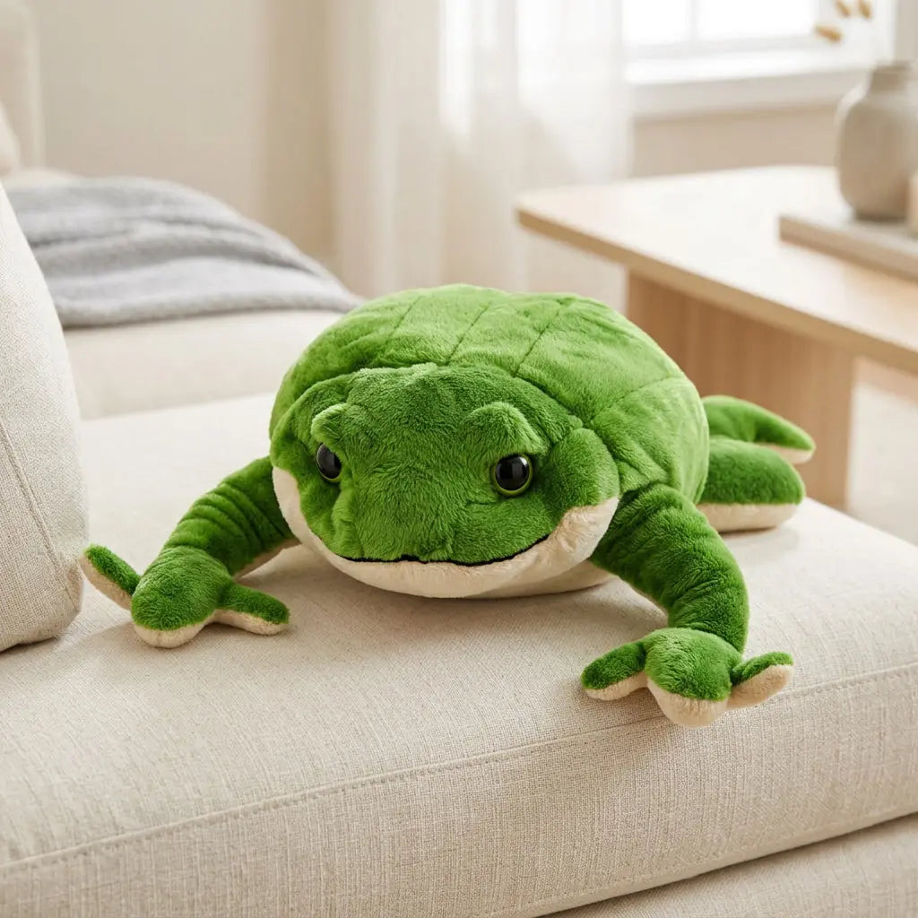 Beschwertes Frosch-Kuscheltier