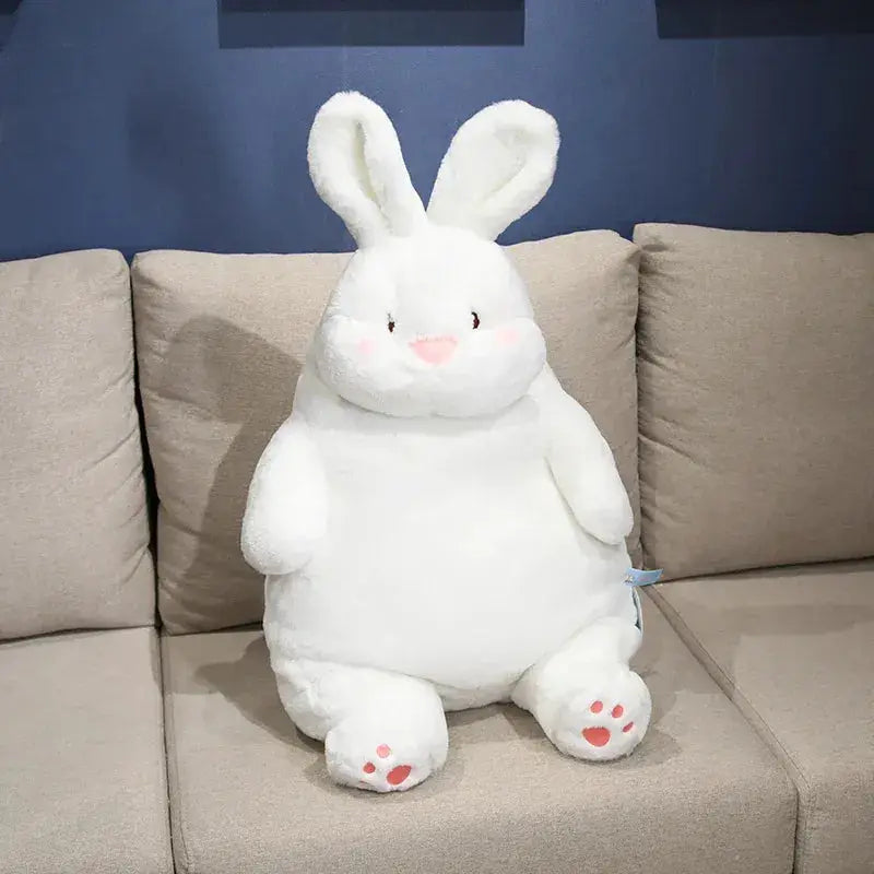 peluche lapin rondelet