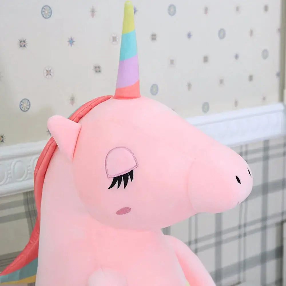 peluche licorne couleur rose