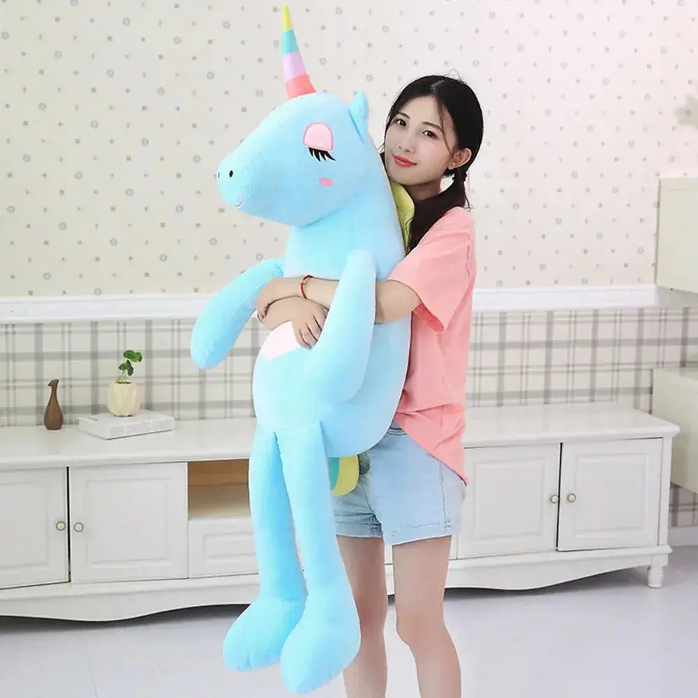 Peluche licorne bleu online