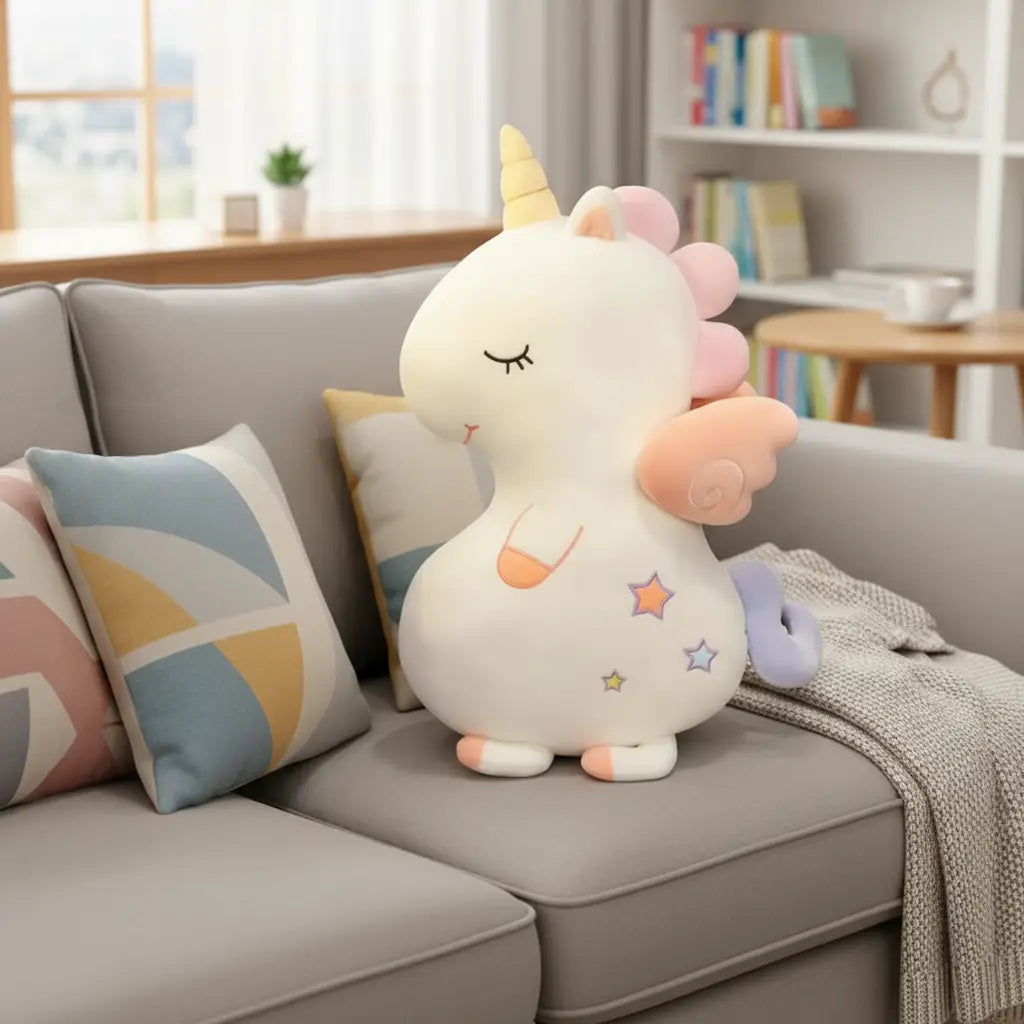 peluche licorne reveuse