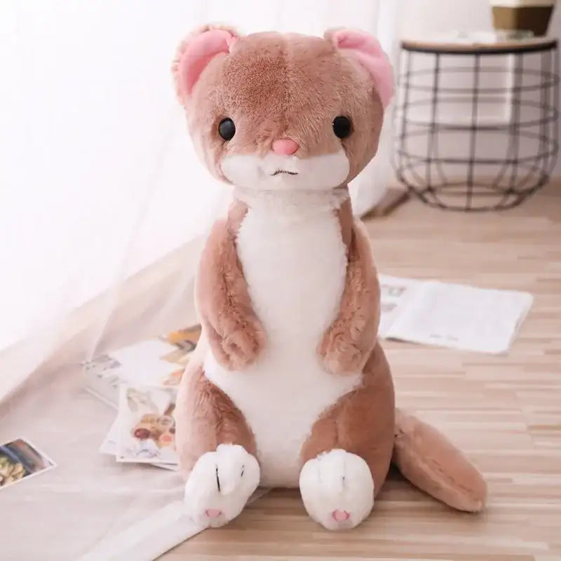 peluche loutre brune innocente