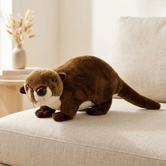 Brown Otter 40 cm plush toy