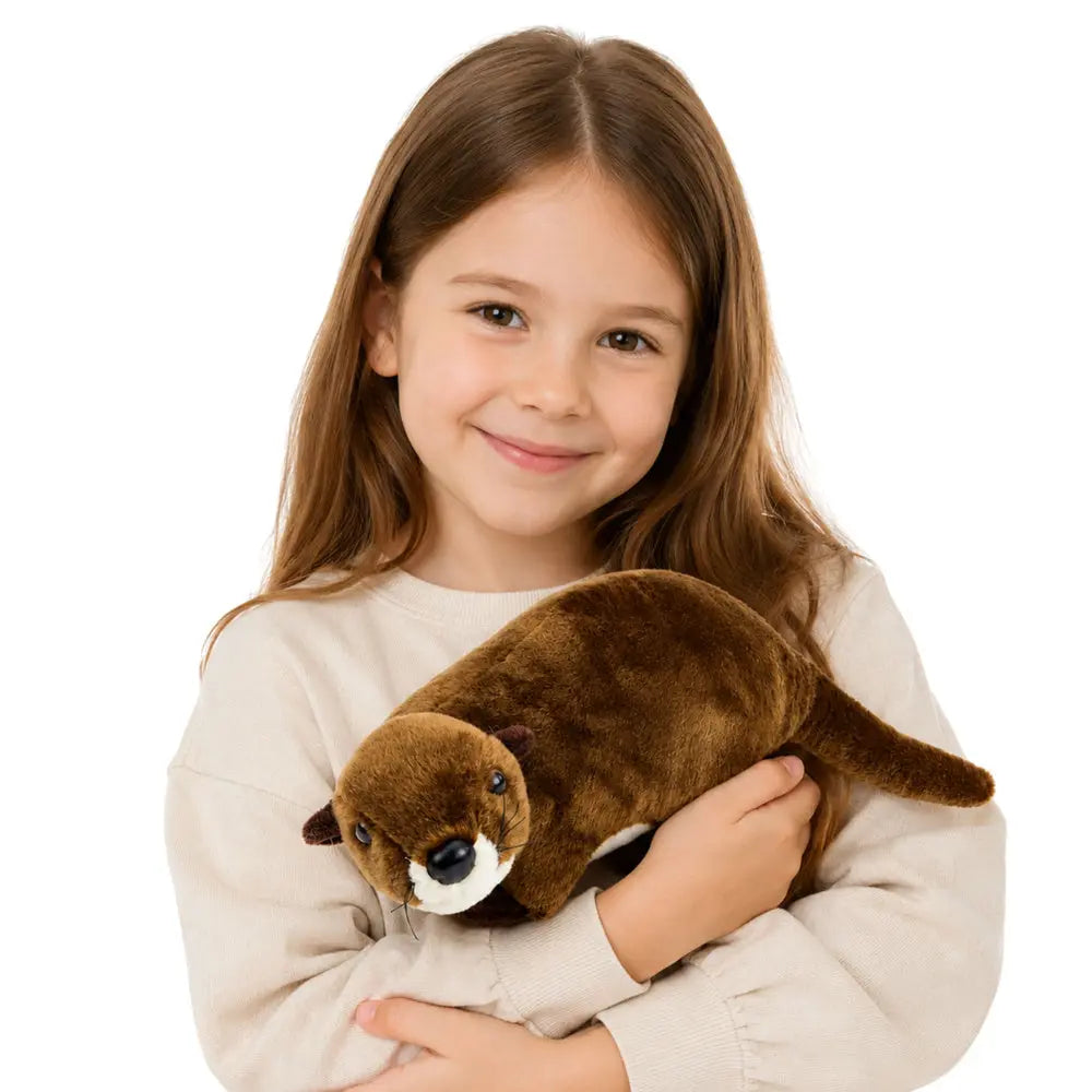 Otter-Kuscheltier in Braun, 40 cm