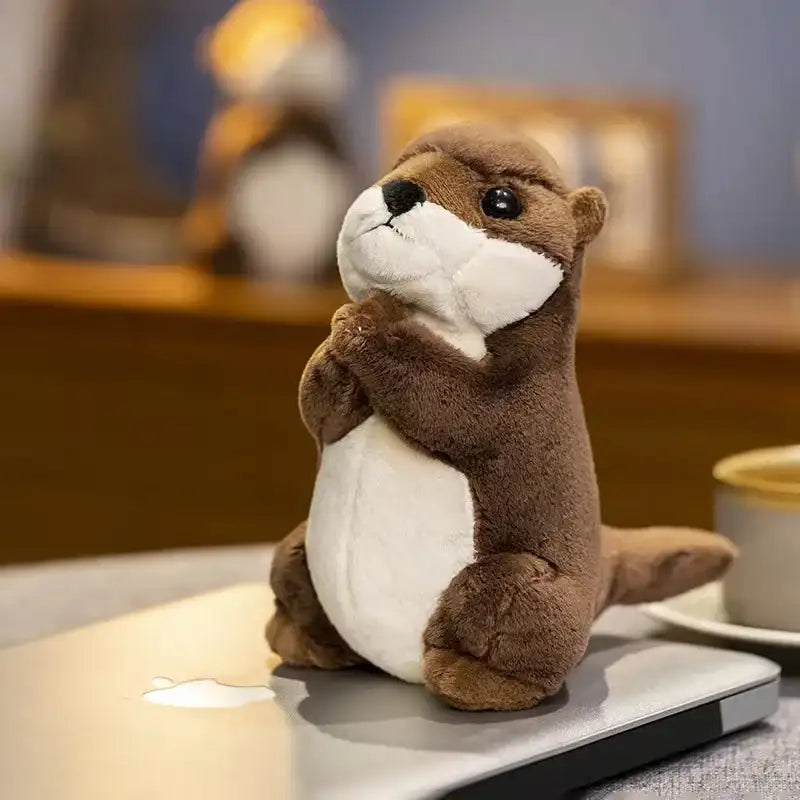 peluche loutre miniature