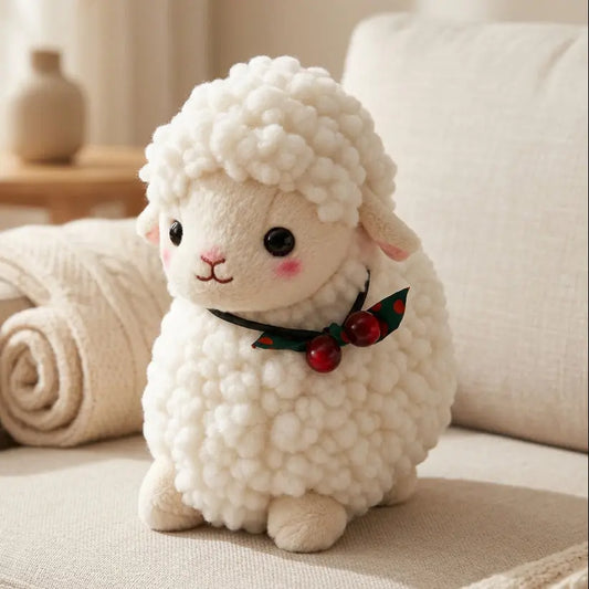 White Kawaii Sheep 30 cm plush toy