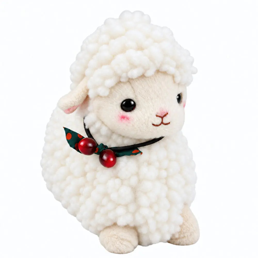 White Kawaii Sheep 30 cm plush toy