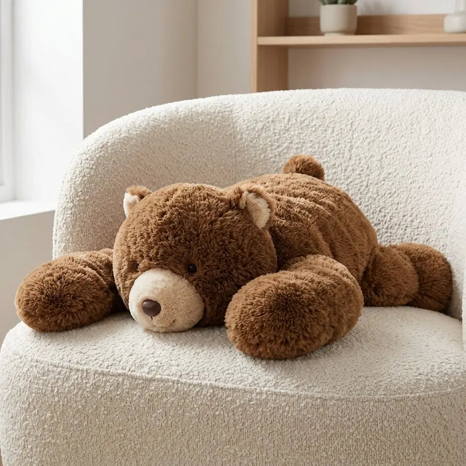 Brown Teddy Bear with long arms plush toy