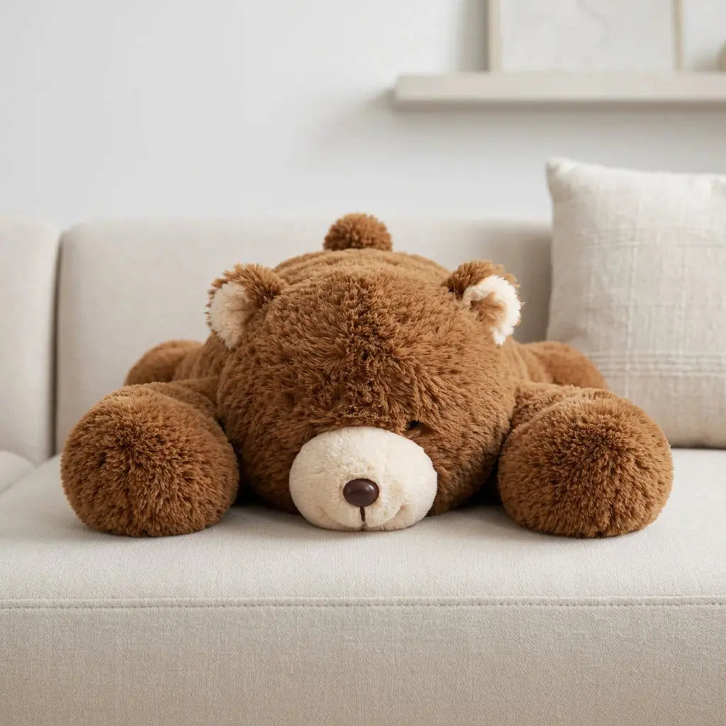 Brown Teddy Bear with long arms plush toy