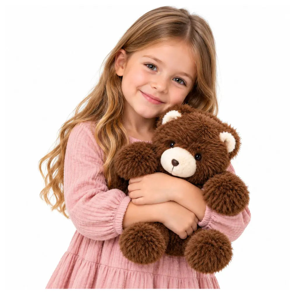 Brown Teddy Bear weighted, 30 cm plush toy
